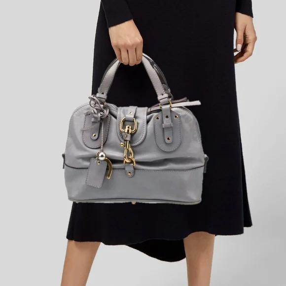 CHLOE Kerala Leather Satchel Bag - Picture 4 of 16